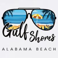 Gulf Shores Alabama Palm Tree Sunglasses Souvenir 11oz C Handle Ceramic Mug