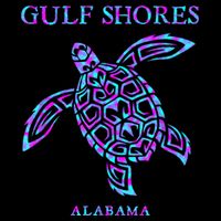 Gulf Shores Alabama Sea Turtle Boy Girl Impact Tech Backpack