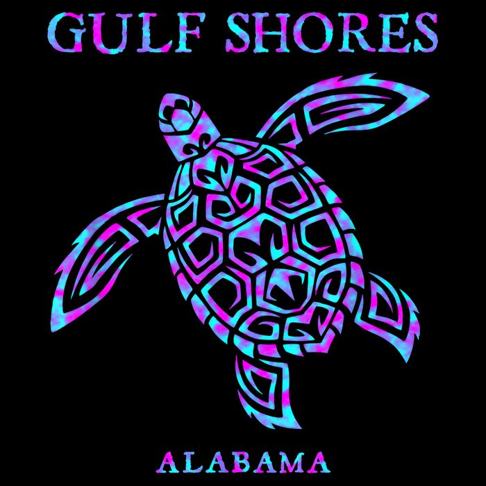 Gulf Shores Alabama Sea Turtle Boy Girl Impact Tech Backpack
