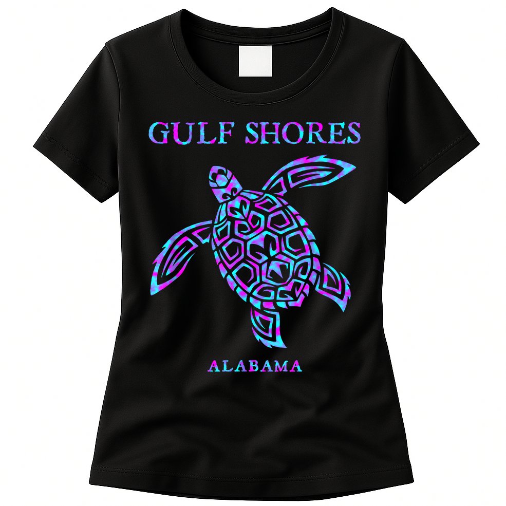 Gulf Shores Alabama Sea Turtle Boy Girl Womens T-Shirt