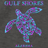 Gulf Shores Alabama Sea Turtle Boy Girl Vector Backpack