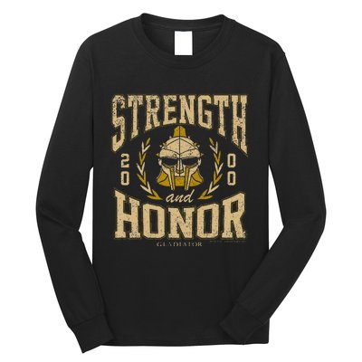 Gladiator Strength And Honor Long Sleeve Shirt