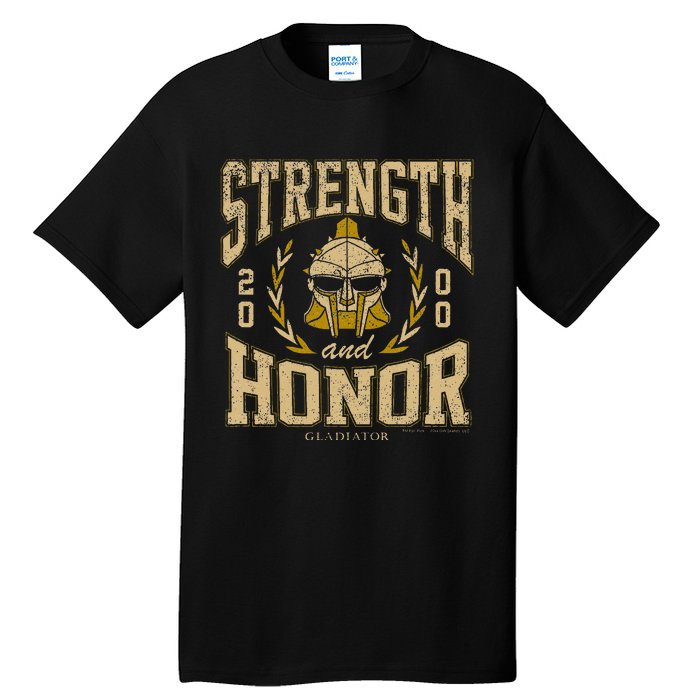 Gladiator Strength And Honor Tall T-Shirt