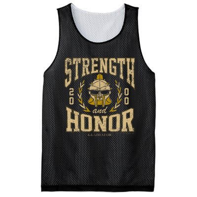 Gladiator Strength And Honor Mesh Reversible Basketball Jersey Tank