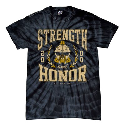 Gladiator Strength And Honor Tie-Dye T-Shirt