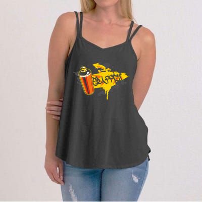 Graffiti Street Art Graffiti Spray Graffiti Artist Women's Strappy Tank