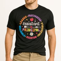 Groovy School Assistant Principal Teacher Appreciation Cooling Performance Crew T-Shirt