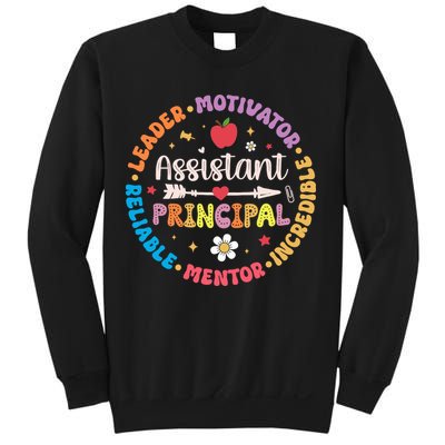 Groovy School Assistant Principal Teacher Appreciation Sweatshirt