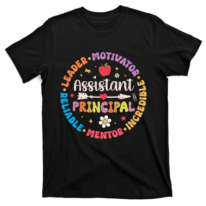 Groovy School Assistant Principal Teacher Appreciation T-Shirt