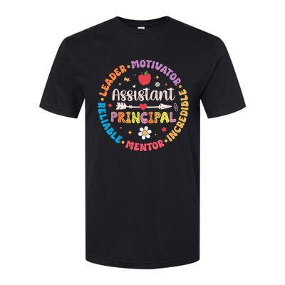 Groovy School Assistant Principal Teacher Appreciation Softstyle® CVC T-Shirt