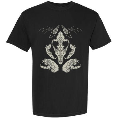Goth Skulls & Bones Vulture Culture Taxidermy Gothic Garment-Dyed Heavyweight T-Shirt