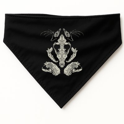 Goth Skulls & Bones Vulture Culture Taxidermy Gothic USA-Made Doggie Bandana