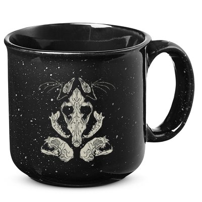 Goth Skulls & Bones Vulture Culture Taxidermy Gothic 15oz Campfire Ceramic Mug