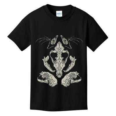 Goth Skulls & Bones Vulture Culture Taxidermy Gothic Kids T-Shirt