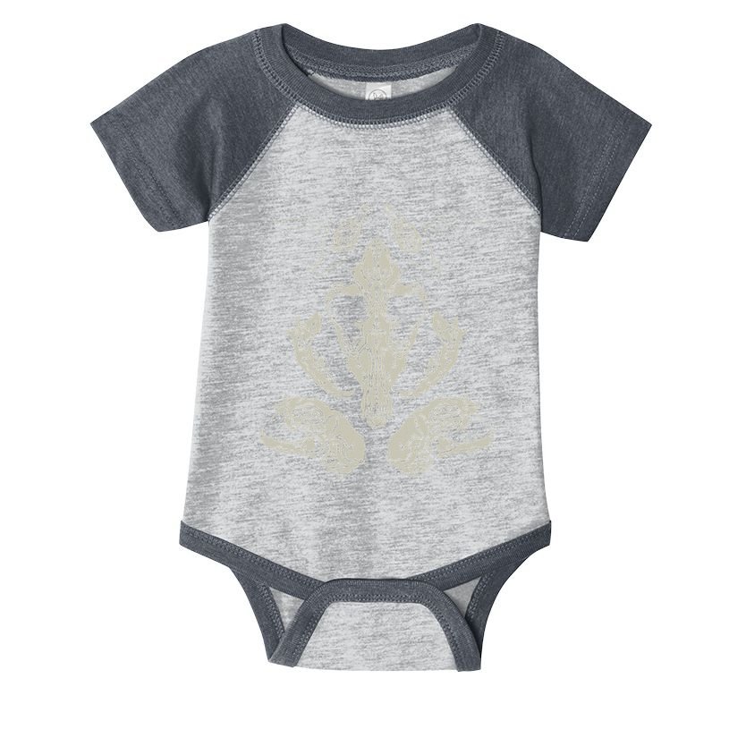 Goth Skulls & Bones Vulture Culture Taxidermy Gothic Infant Baby Jersey Bodysuit
