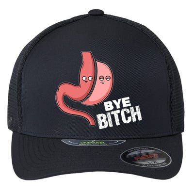 Gastric Sleeve Bye Bitch Bariatric Surgery Flexfit Unipanel Trucker Cap