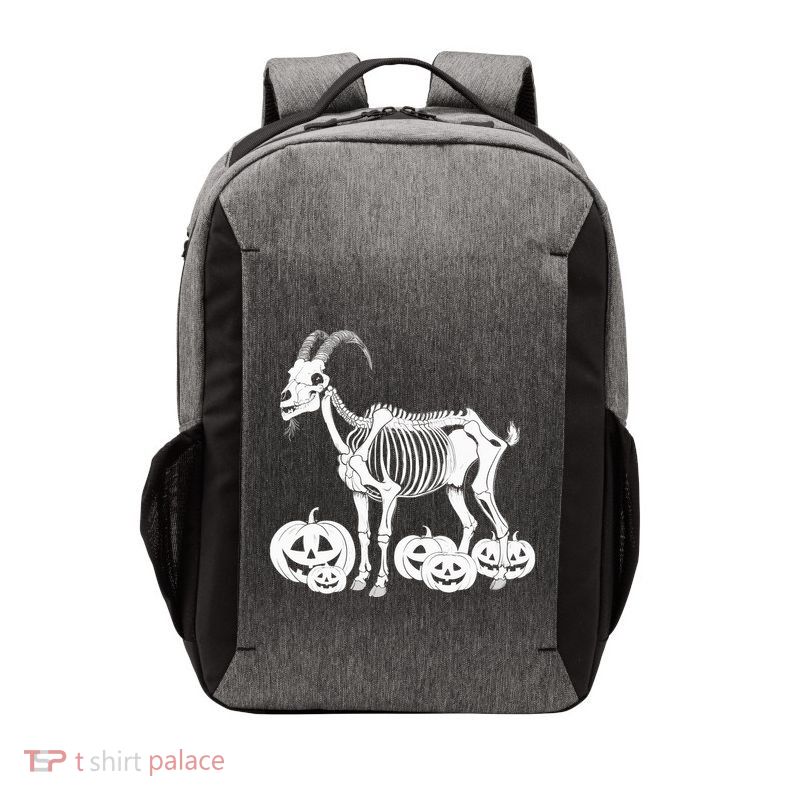 Goat Skeleton Birthday Halloweens Wo Vector Backpack
