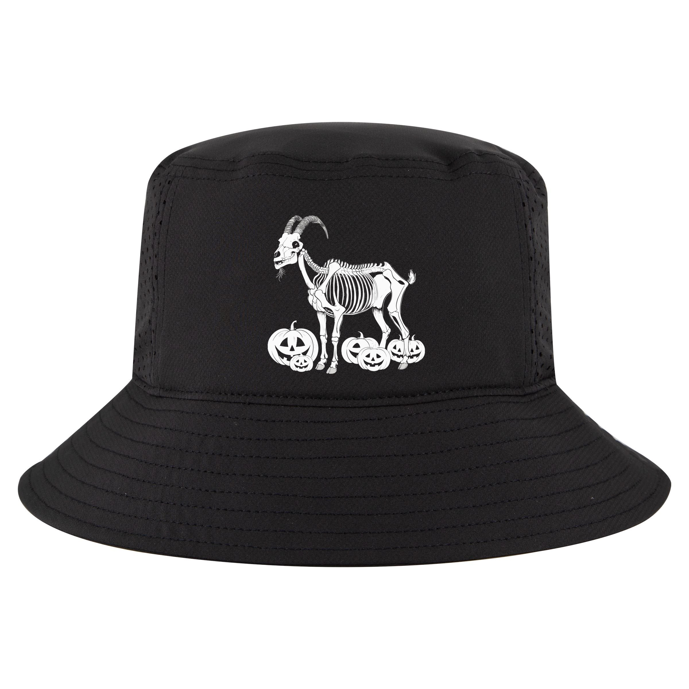 Goat Skeleton Birthday Halloweens Wo Cool Comfort Performance Bucket Hat