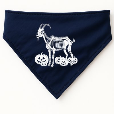 Goat Skeleton Birthday Halloweens Wo USA-Made Doggie Bandana