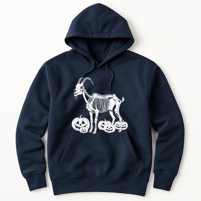 Goat Skeleton Birthday Halloweens Wo Hoodie