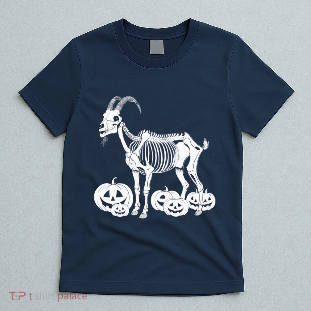 Goat Skeleton Birthday Halloweens Wo T-Shirt