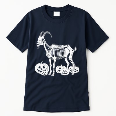 Goat Skeleton Birthday Halloweens Wo Tall T-Shirt
