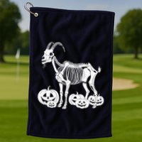 Goat Skeleton Birthday Halloweens Wo Golf Towel