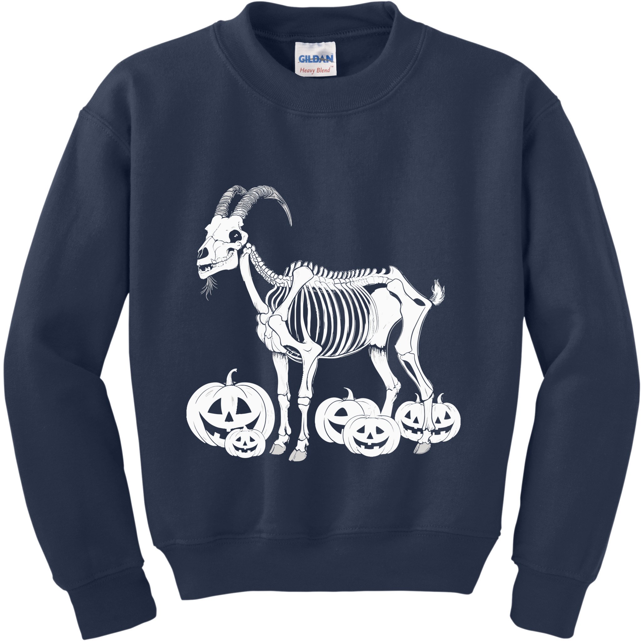 Goat Skeleton Birthday Halloweens Wo Kids Sweatshirt