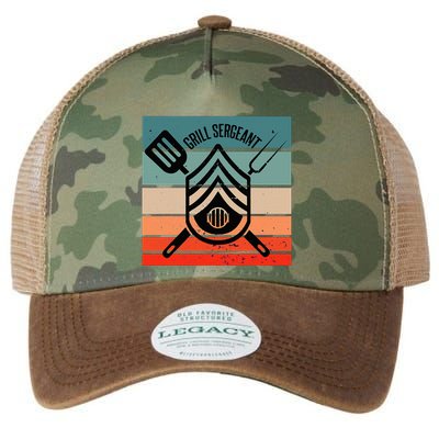Grill Sergeant Bbq Master Master Of Grilling Legacy Tie Dye Trucker Hat
