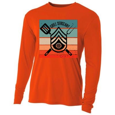 Grill Sergeant Bbq Master Master Of Grilling Cooling Performance Long Sleeve Crew