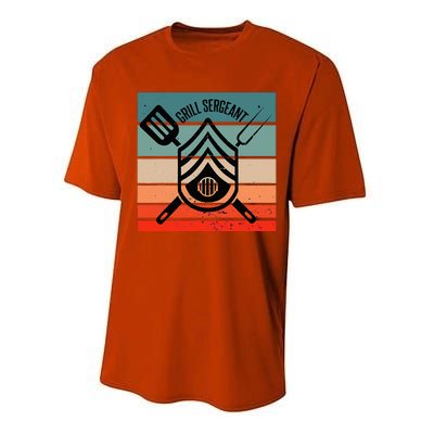 Grill Sergeant Bbq Master Master Of Grilling Performance Sprint T-Shirt