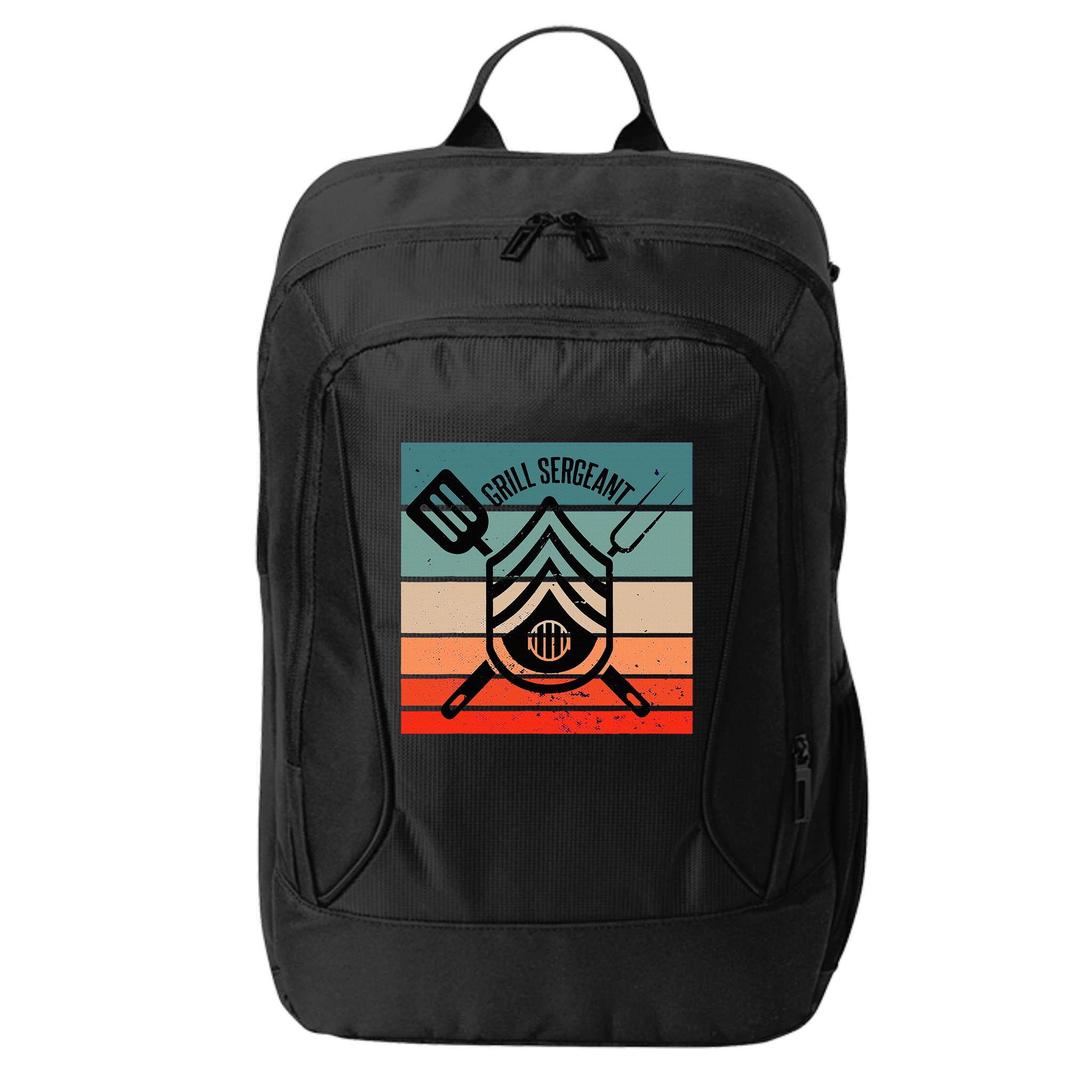 Grill Sergeant Bbq Master Master Of Grilling City Backpack