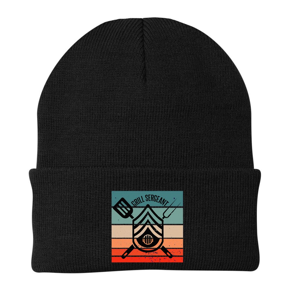 Grill Sergeant Bbq Master Master Of Grilling Beanie