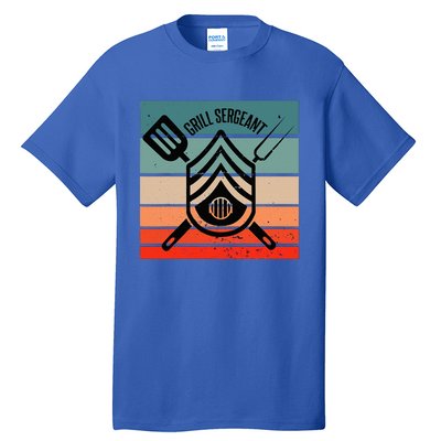 Grill Sergeant Bbq Master Master Of Grilling Tall T-Shirt