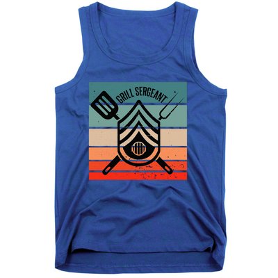 Grill Sergeant Bbq Master Master Of Grilling Tank Top