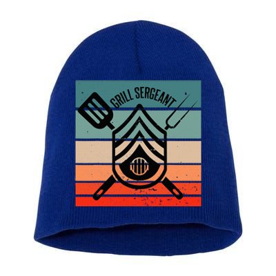 Grill Sergeant Bbq Master Master Of Grilling Short Acrylic Beanie