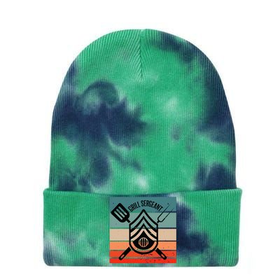 Grill Sergeant Bbq Master Master Of Grilling Tie Dye 12in Knit Beanie