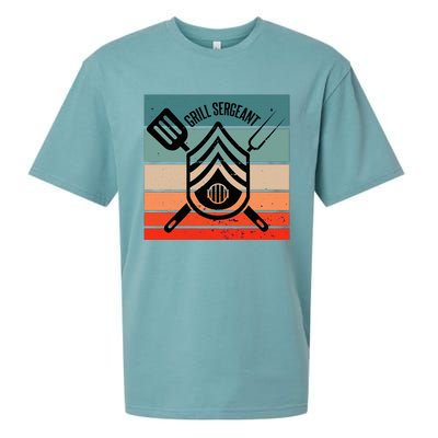 Grill Sergeant Bbq Master Master Of Grilling Sueded Cloud Jersey T-Shirt