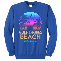 Gulf Shores Beach Alabama Retro Vintage Sunset Summer Vibe Gift Sweatshirt