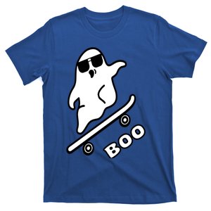 Ghost Skateboarding Boo Scary Halloween Tricks Or Treats Gift T-Shirt