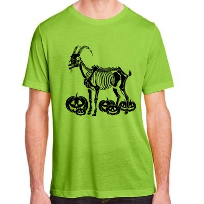 Goat Skeleton Birthday Halloween Adult ChromaSoft Performance T-Shirt