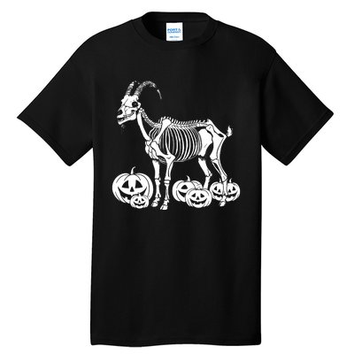 Goat Skeleton Birthday Halloween Tall T-Shirt