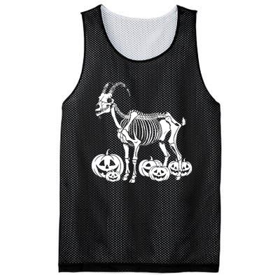 Goat Skeleton Birthday Halloween Mesh Reversible Basketball Jersey Tank