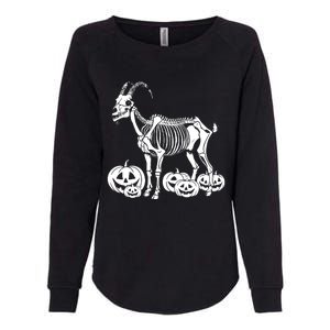 Goat Skeleton Birthday Halloween Womens California Wash Sweatshirt