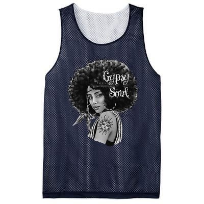 Gypsy Soul Beautiful Boho Unique Art Mesh Reversible Basketball Jersey Tank