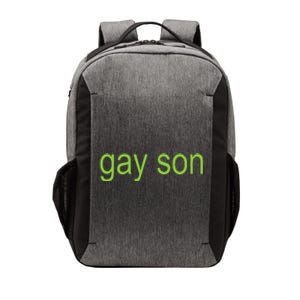 Gay Son Brat Dark Humor Joke 365 Partygirl Vector Backpack