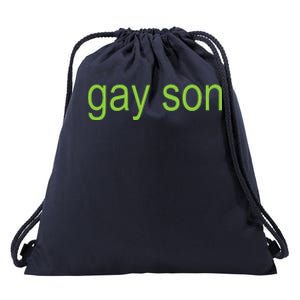 Gay Son Brat Dark Humor Joke 365 Partygirl Drawstring Bag