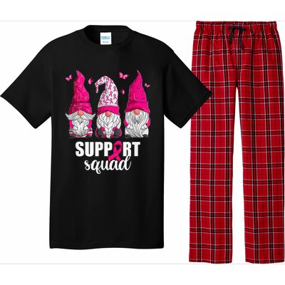 Gnome Squad Breast Cancer Awareness Support Pajama Set