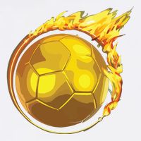 Gold Soccer Ball Flames Flaming Flying Soccer Ball On Fire Tall T-Shirt