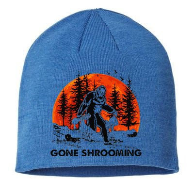 Gone Shrooming Bigfoot Mushroom Halloween Sustainable Beanie